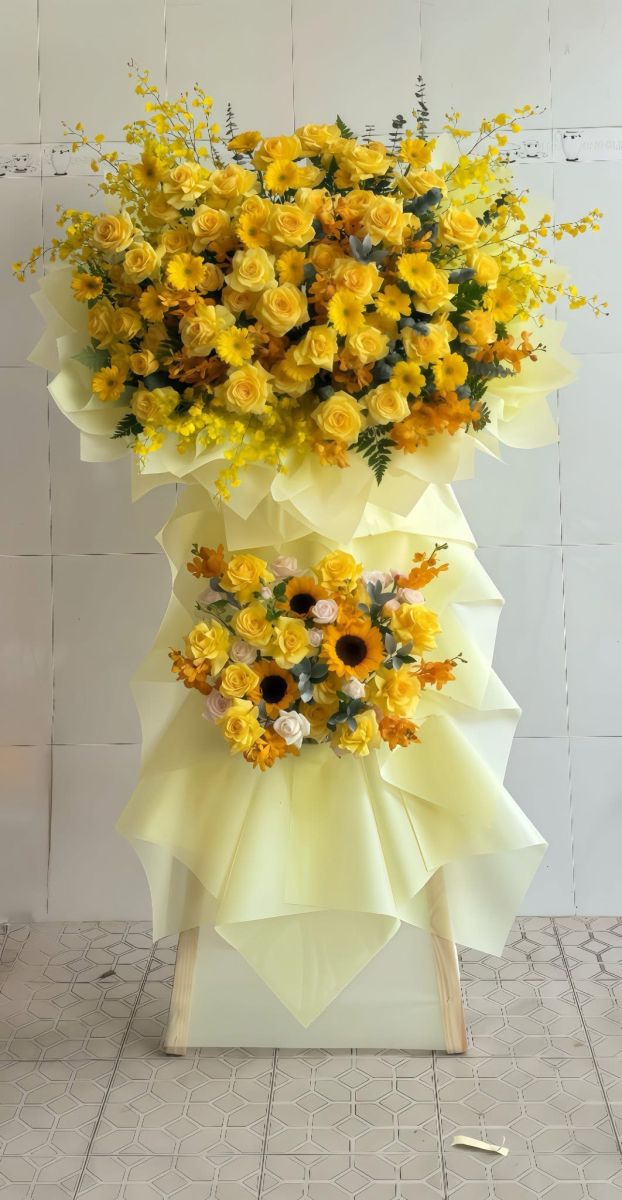kệ hoa chúc mừng gửi thầy cô dịp lễ khai giảng 5/9